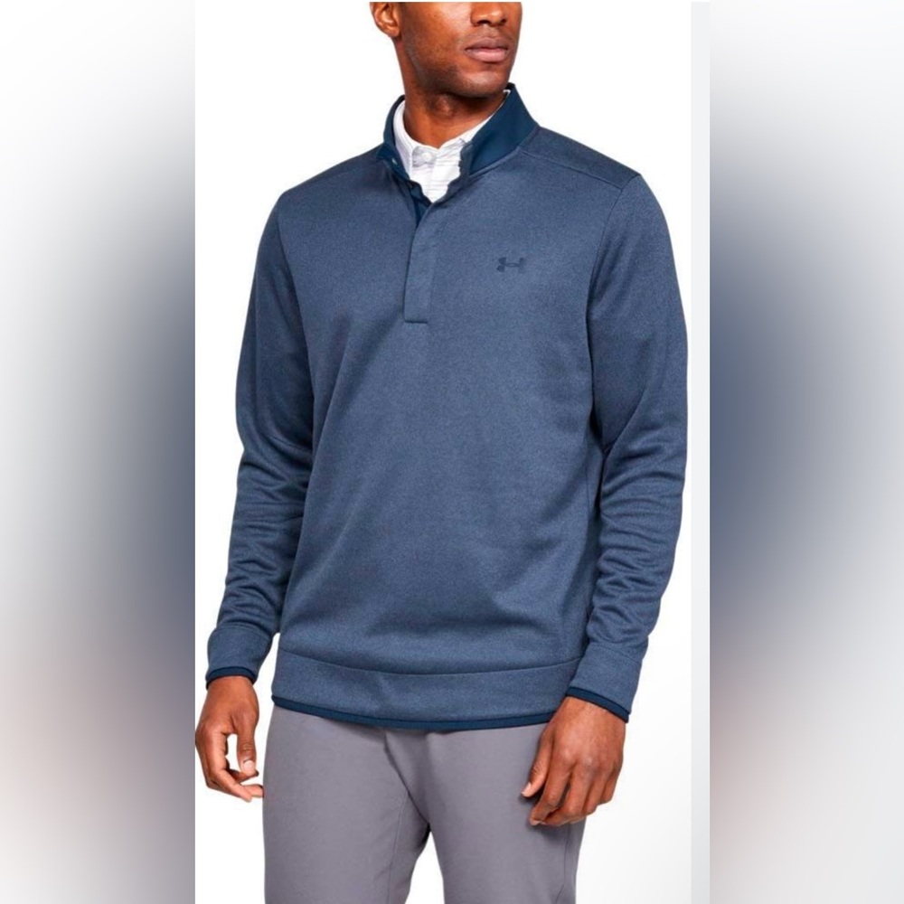 UA Storm Sweater Snap Mock, Size Large NEW